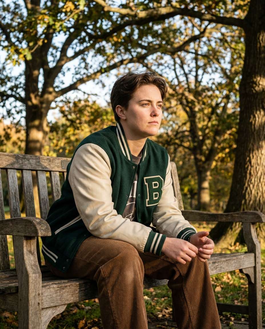 late afternoon park bench photo