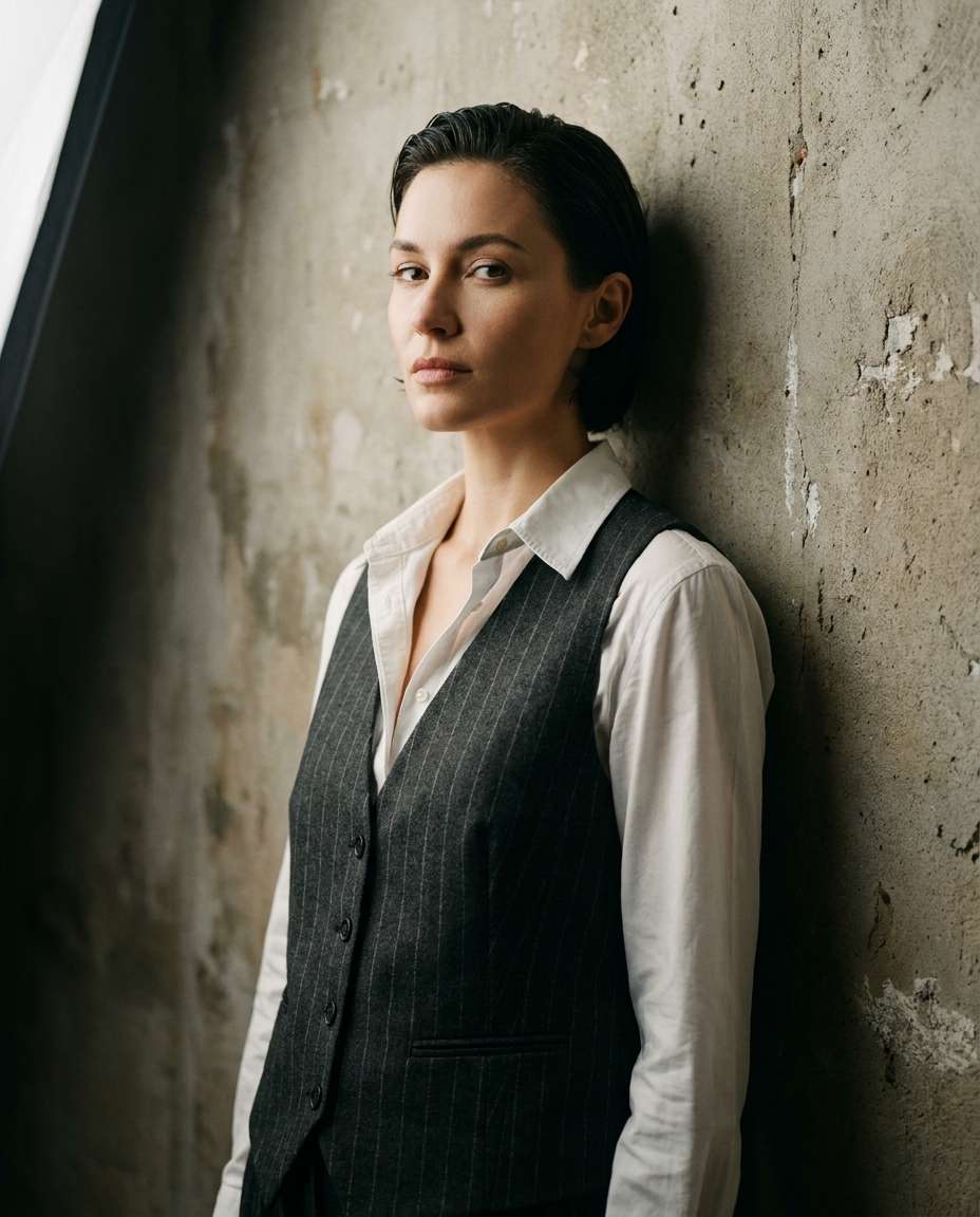 editorial halfbody tailoring photo