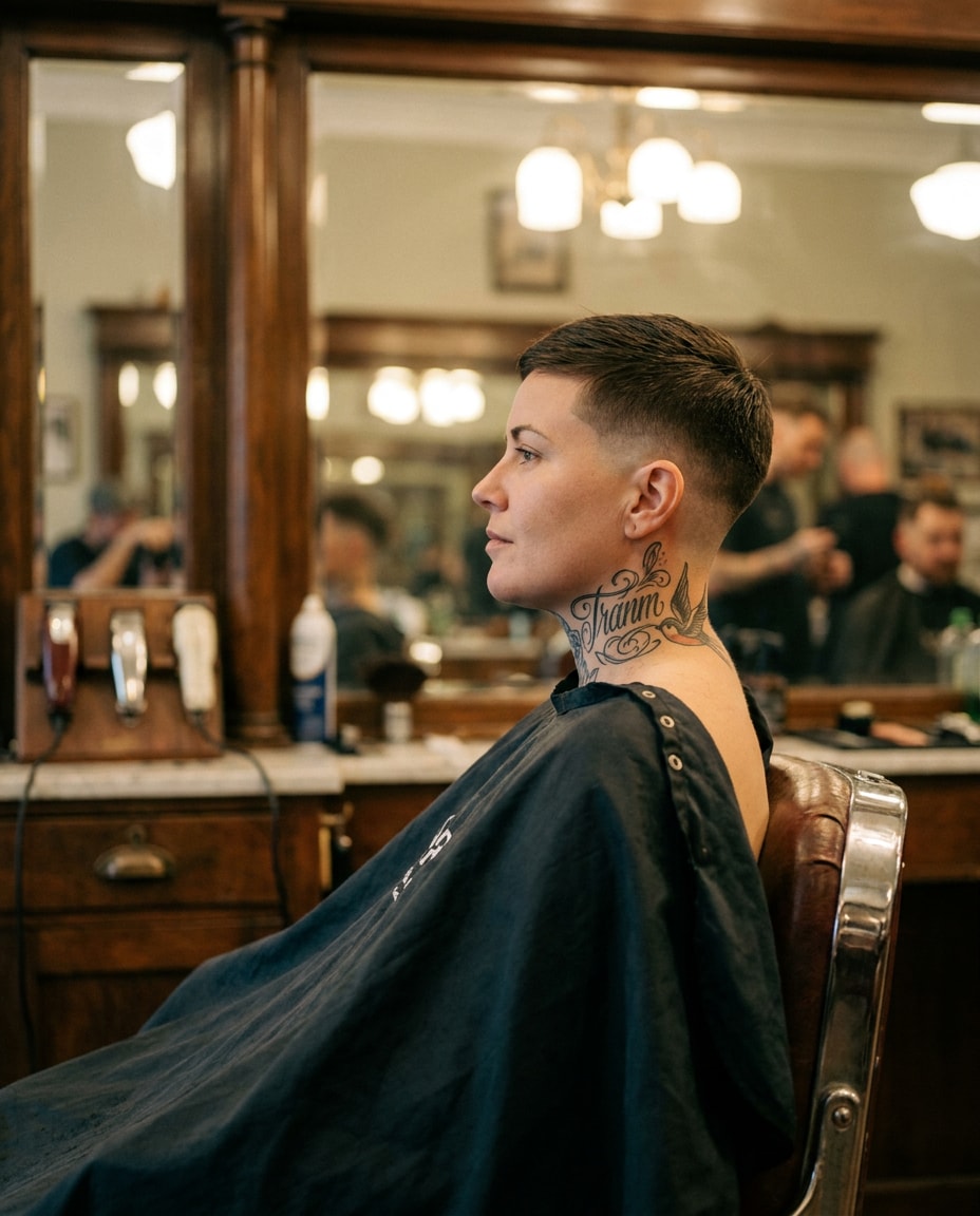 barbershop chair photo