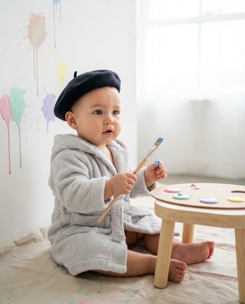 painter studio messycute photo