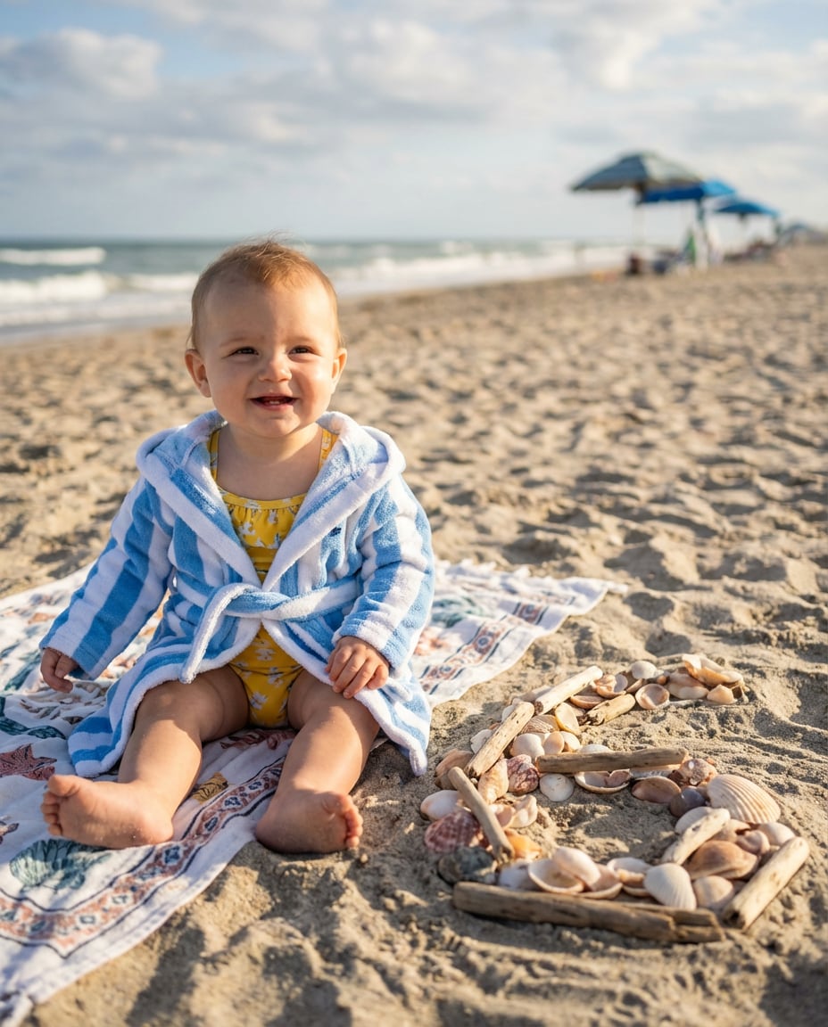 beach towel vibe photo
