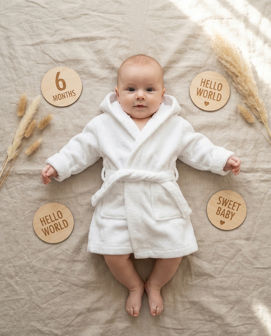 minimal beige flatlay photo