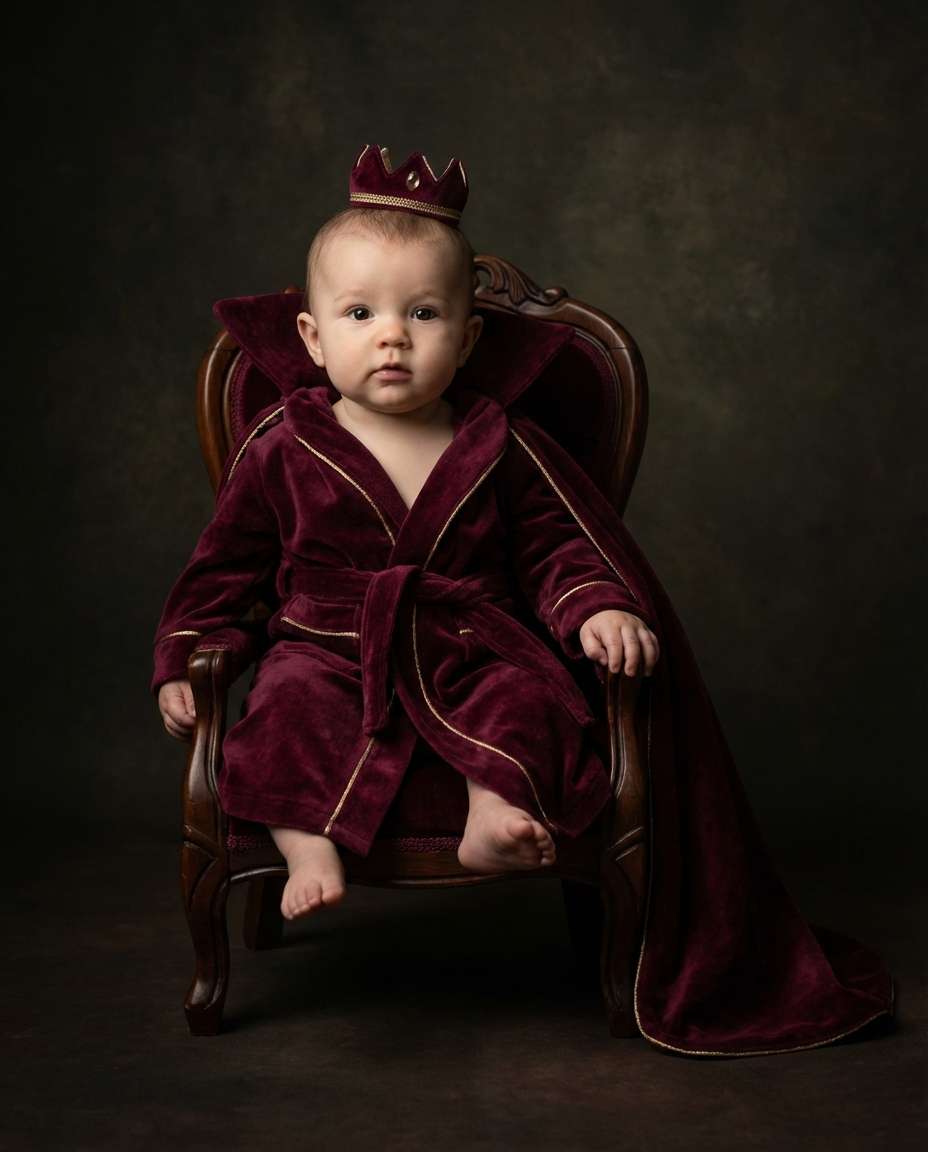 tiny royal portrait photo