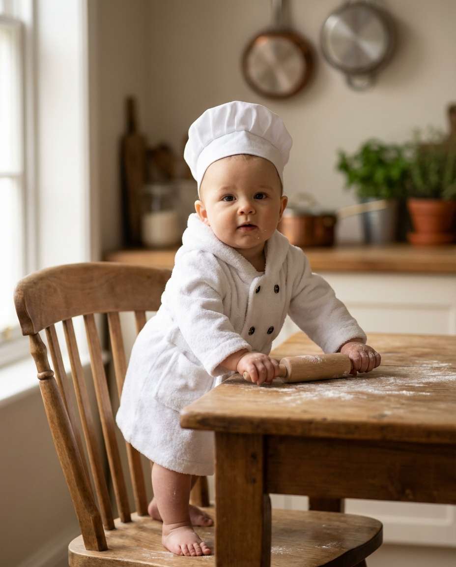 mini chef coat photo