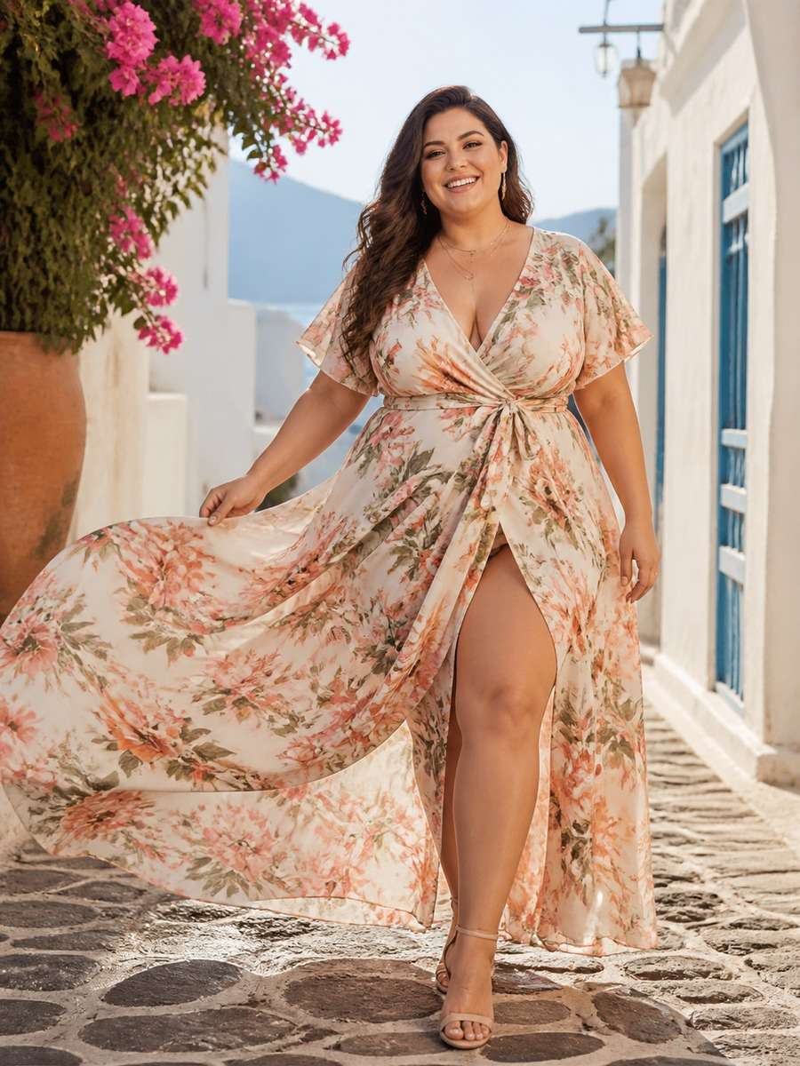 Vacation Dress Flow Portrait photo