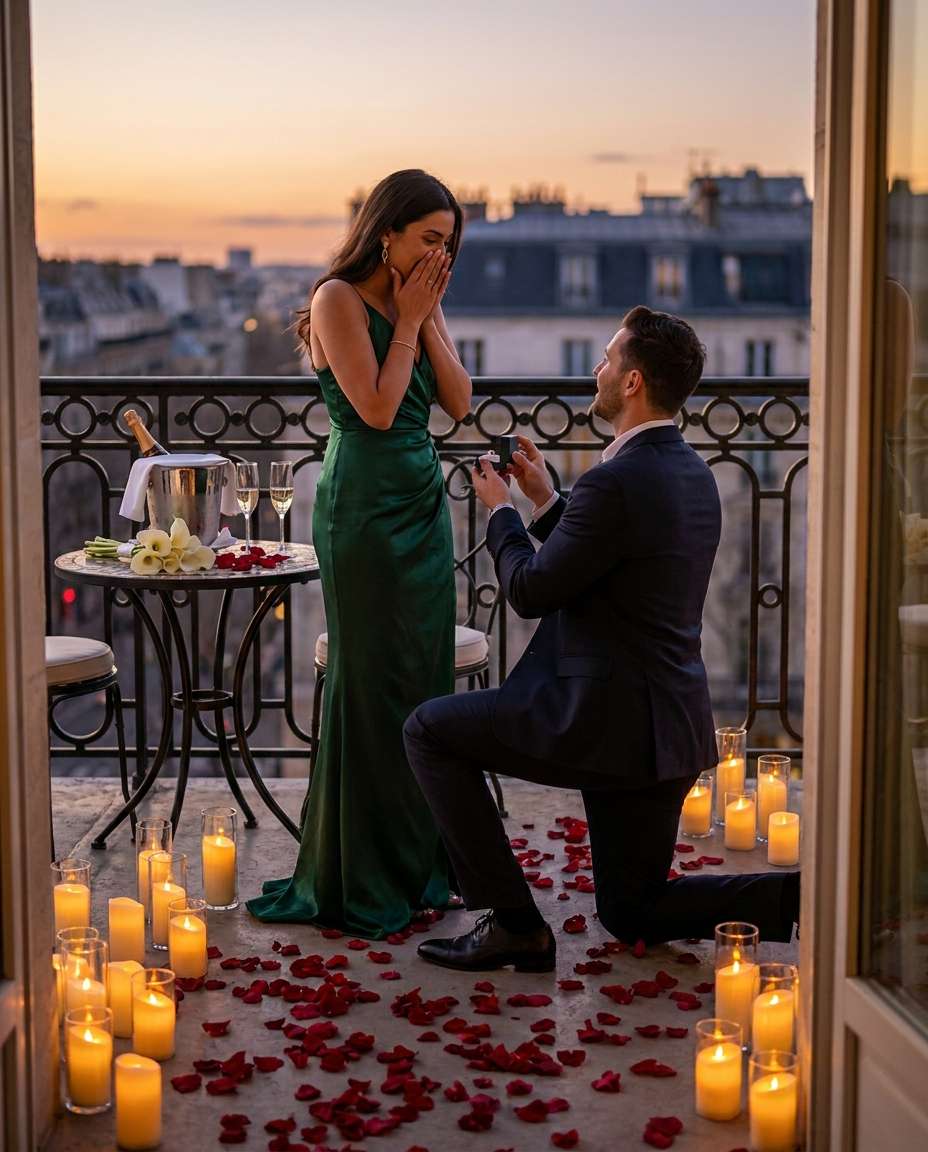 hotel balcony rosepetals photo