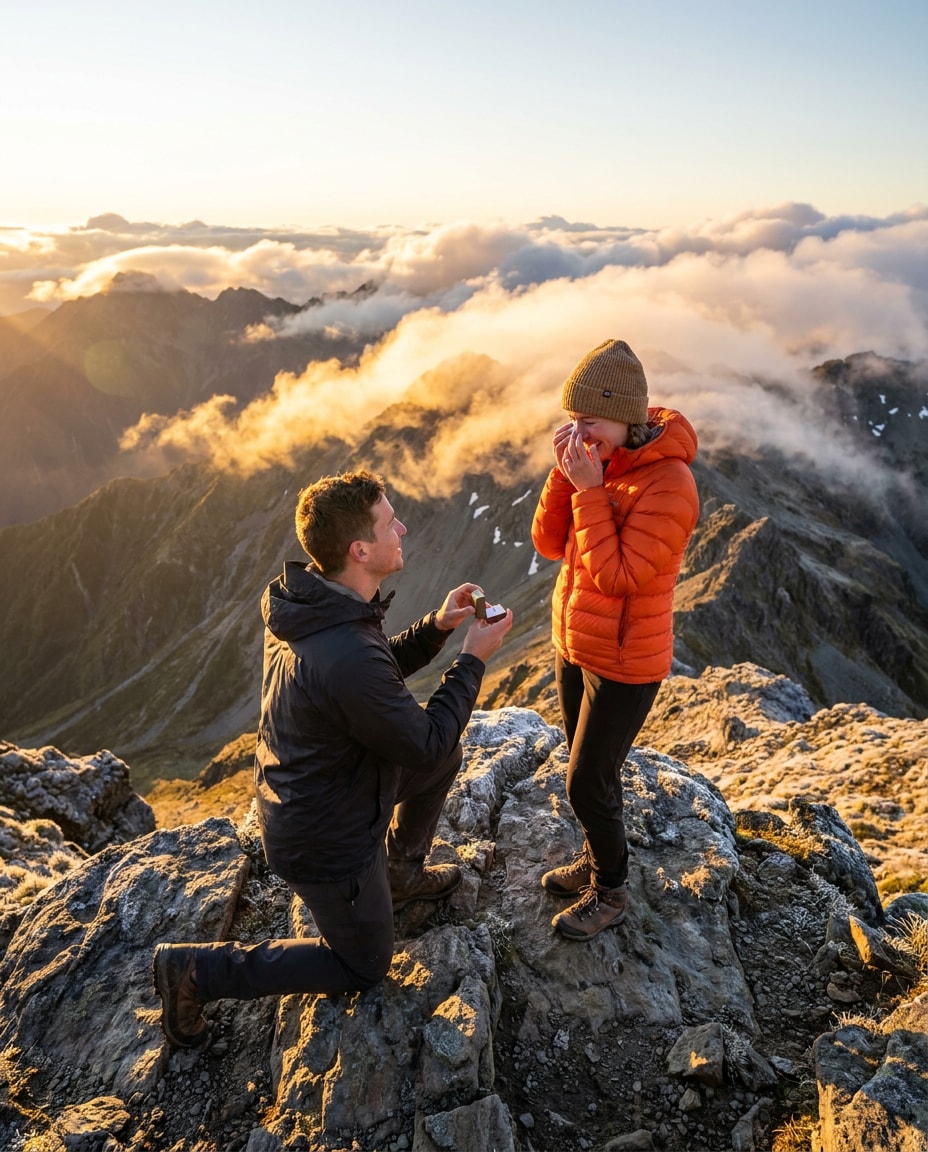 mountain summit yes photo