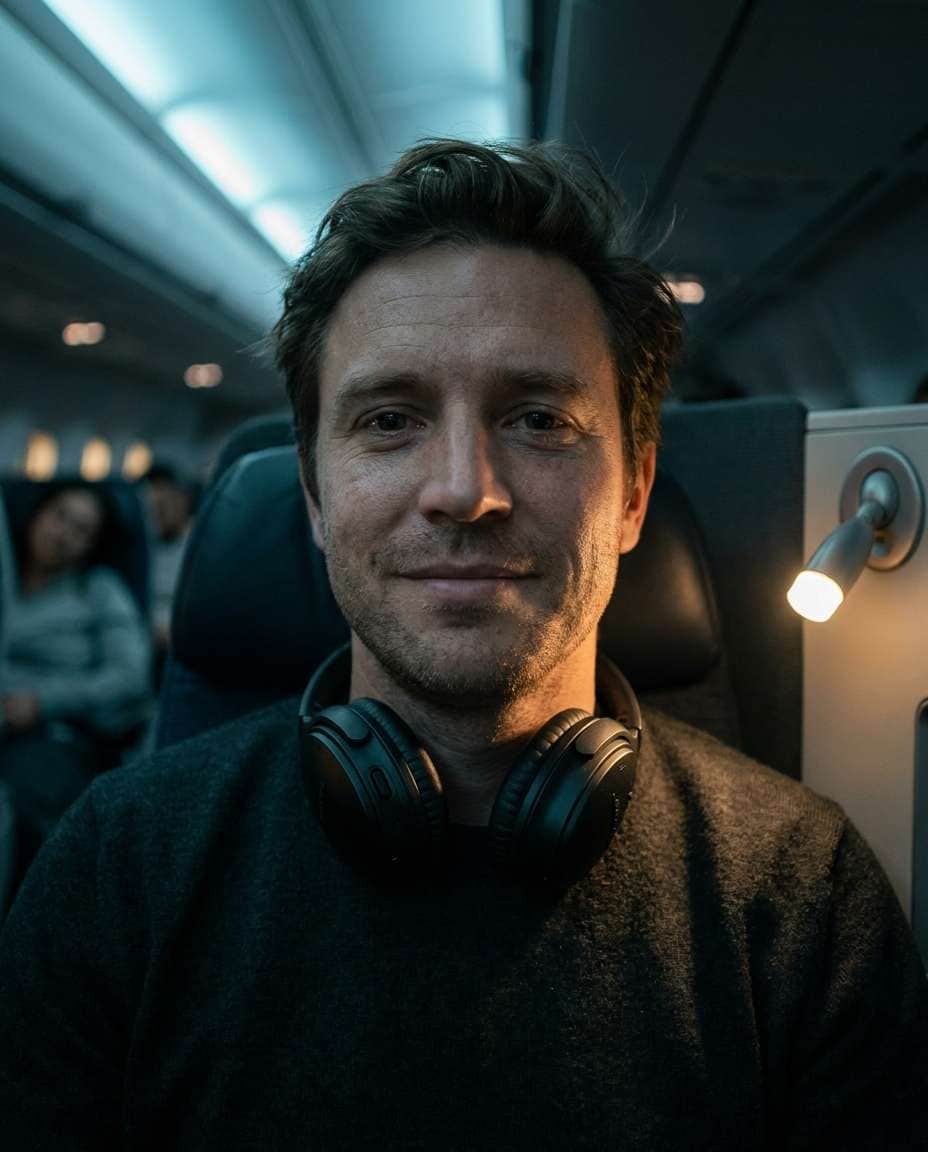 redeye cabin mood photo