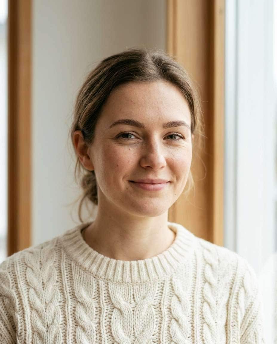 soft window smile photo