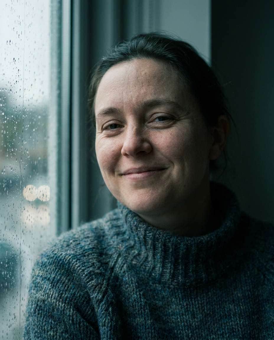 rainy window mood photo