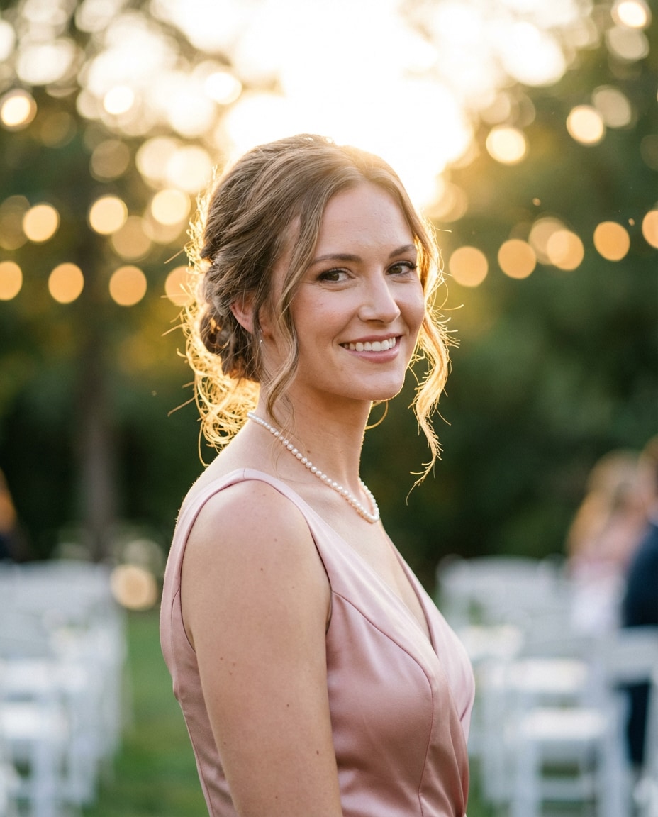 wedding guest glow photo