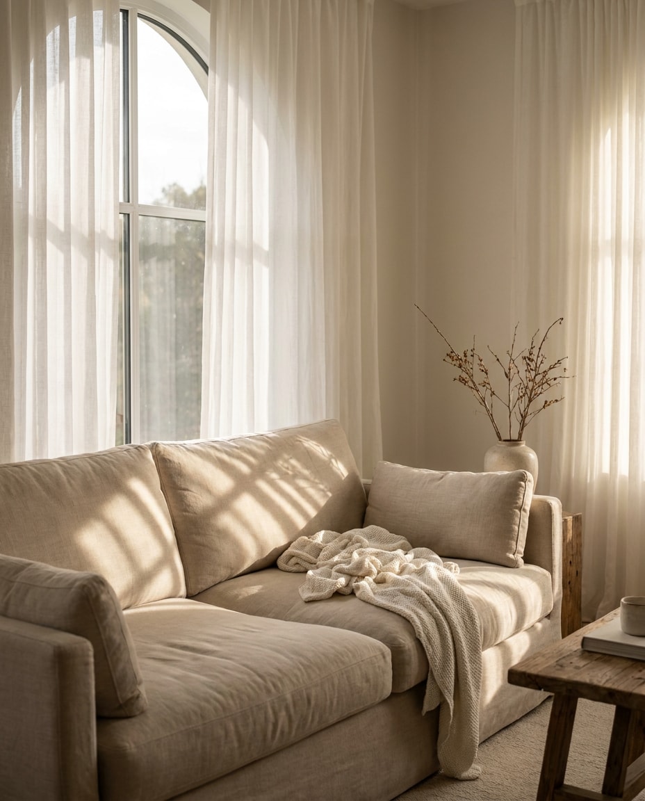 sunlit window shadows photo