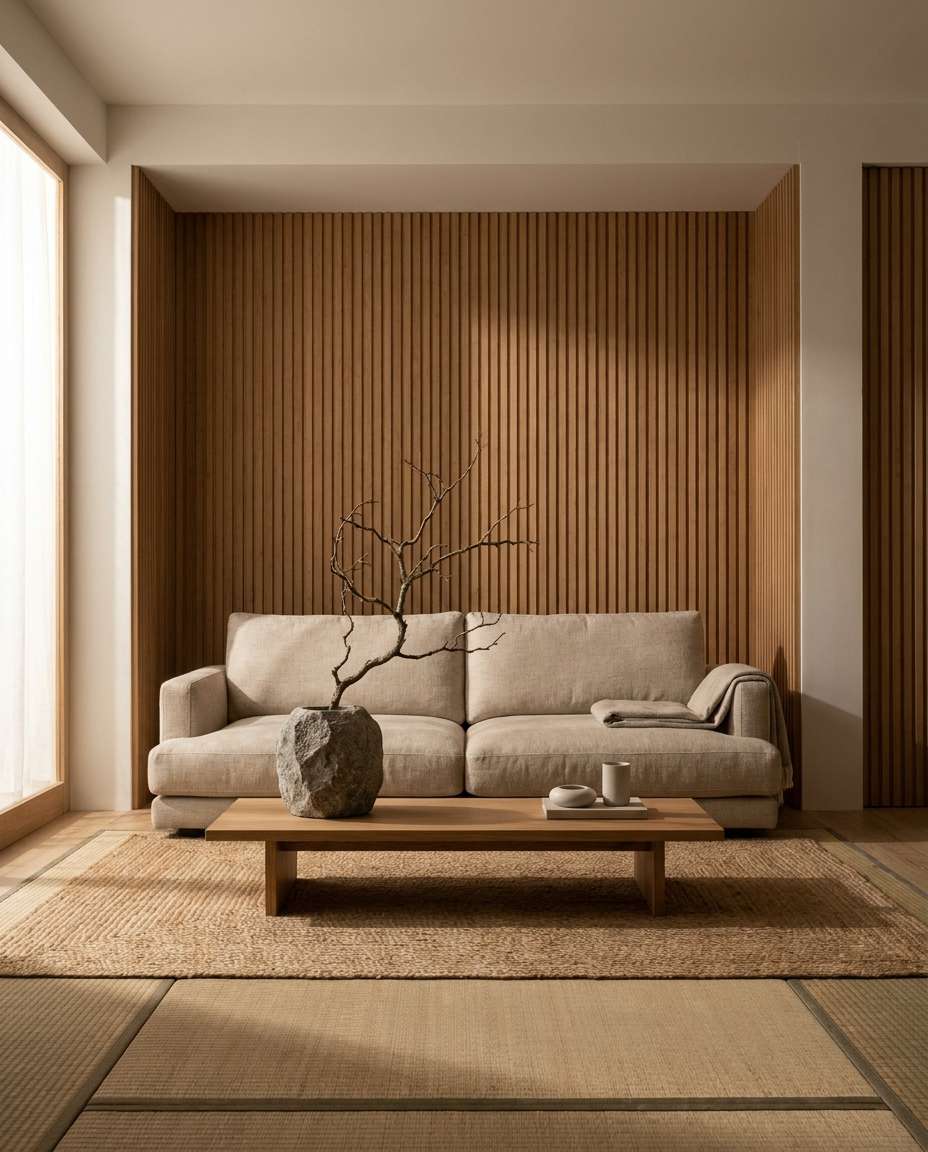 japandi minimal calm photo