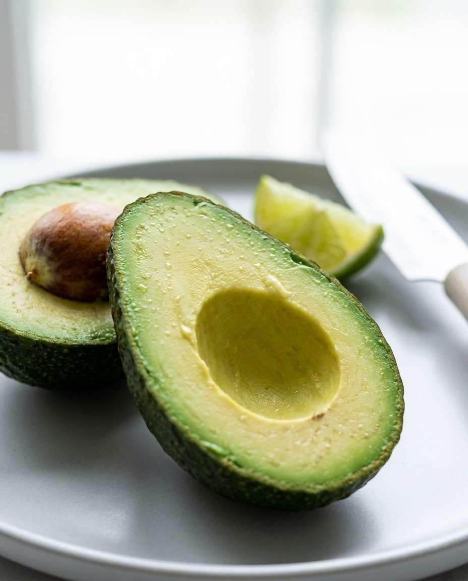 avocado perfect cut photo