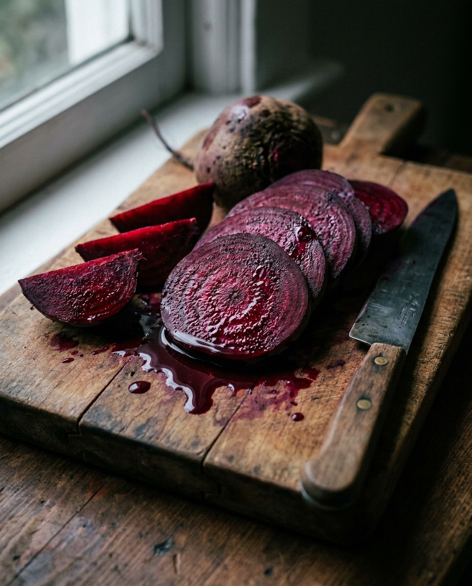 beetroot juice cut photo