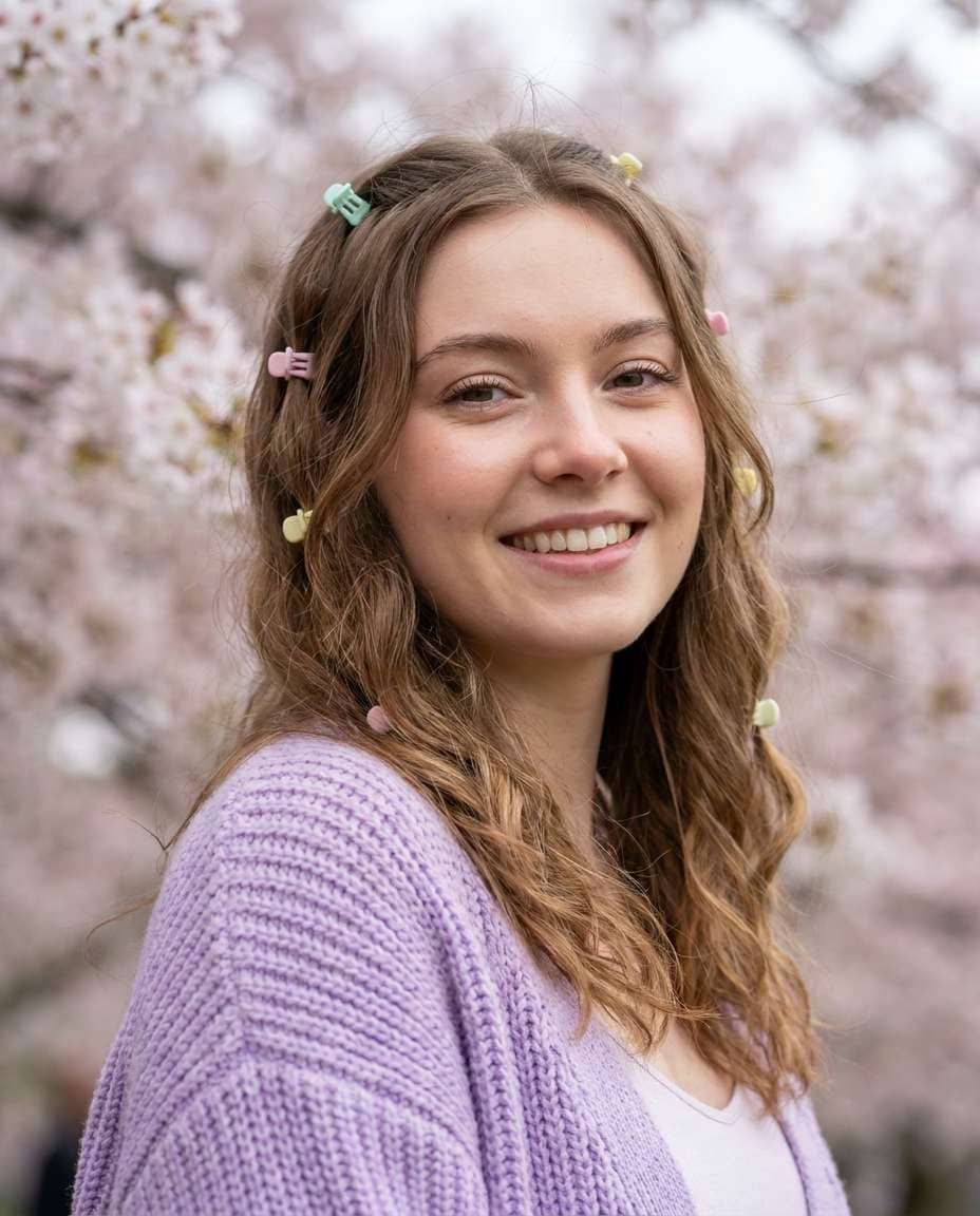 soft pastel spring photo