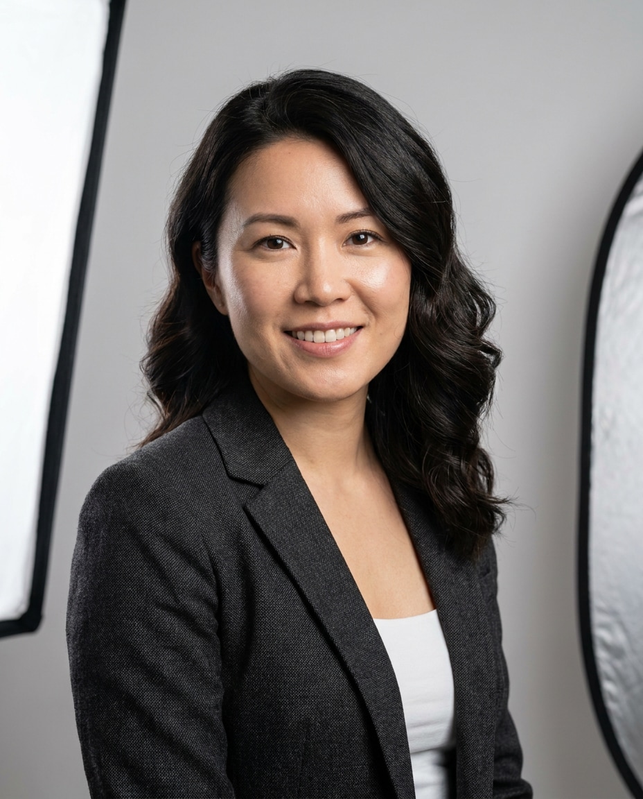 softbox clean headshot photo
