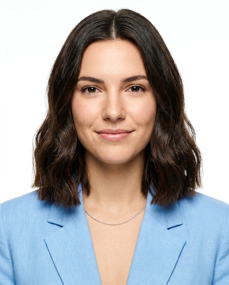 minimal white backdrop photo