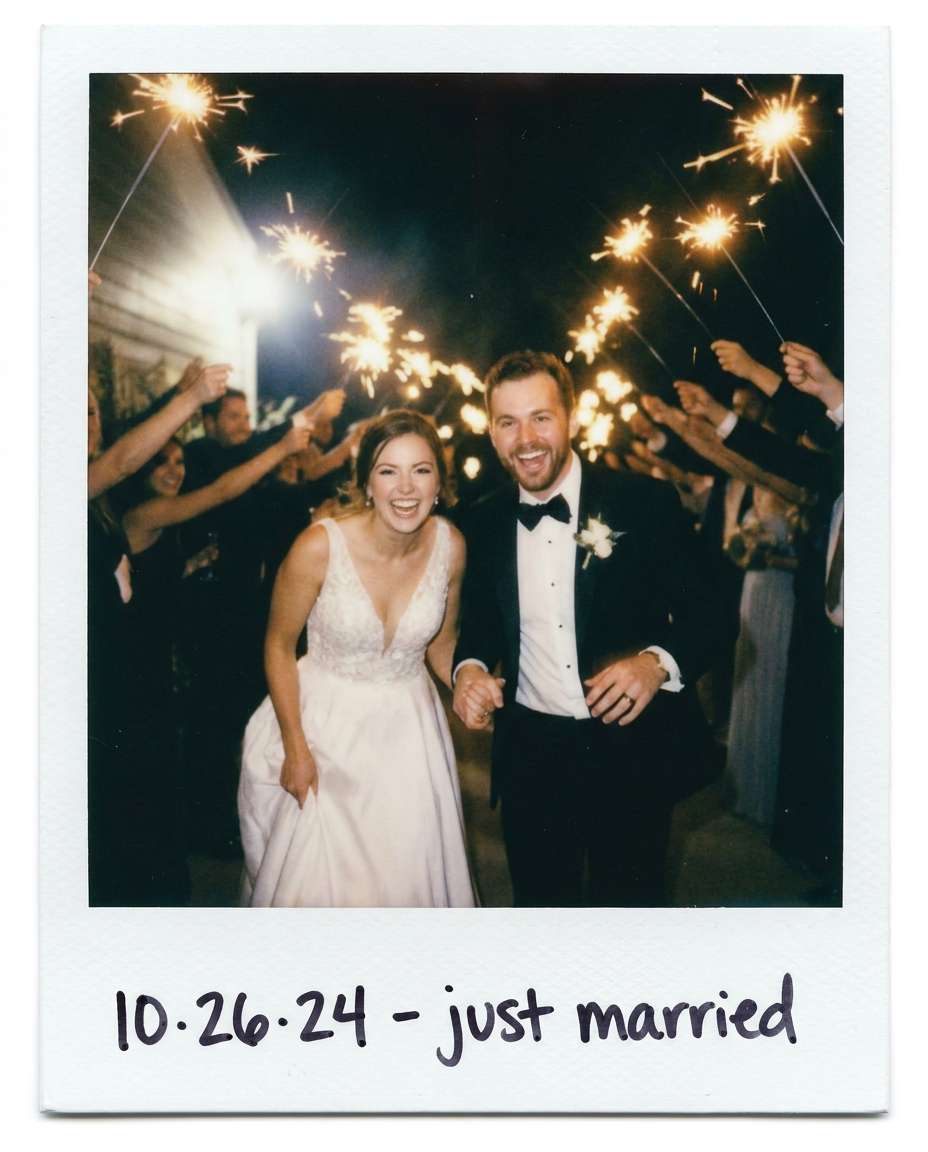 sparkler exit night photo