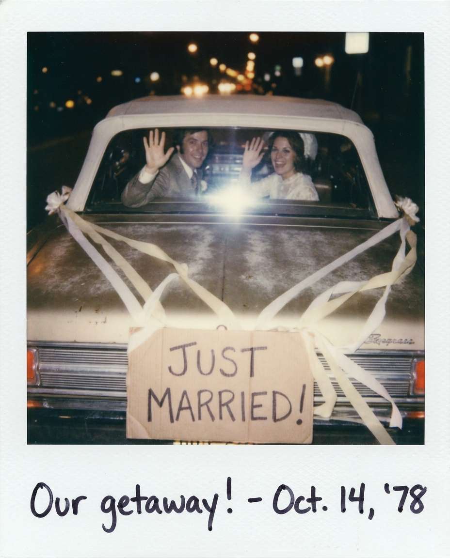 getaway car wave photo