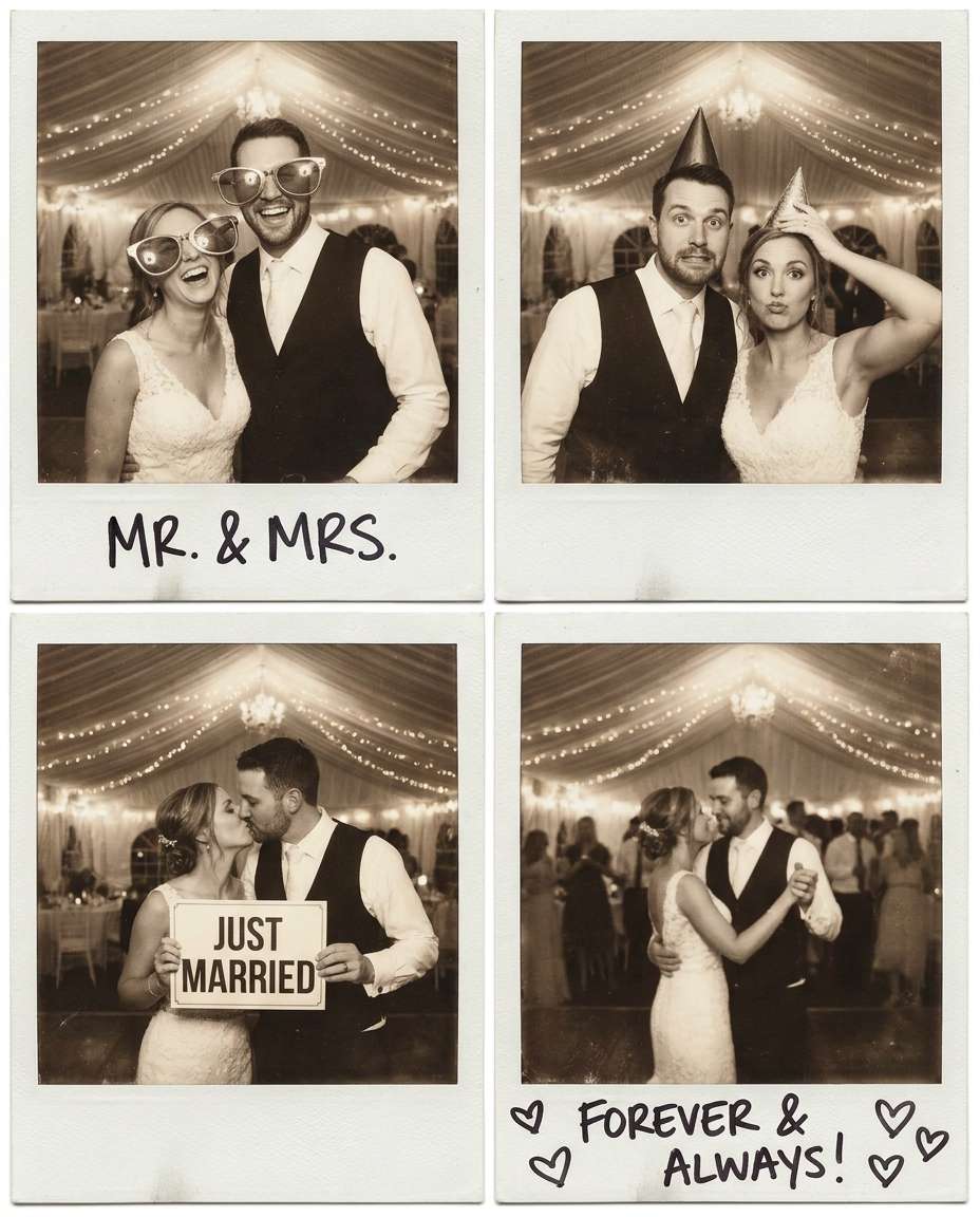 photo booth strip photo