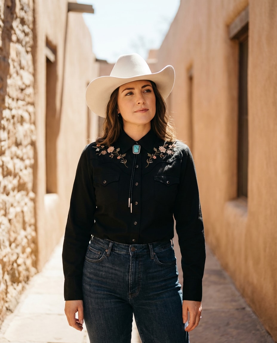 hat tilt portrait photo