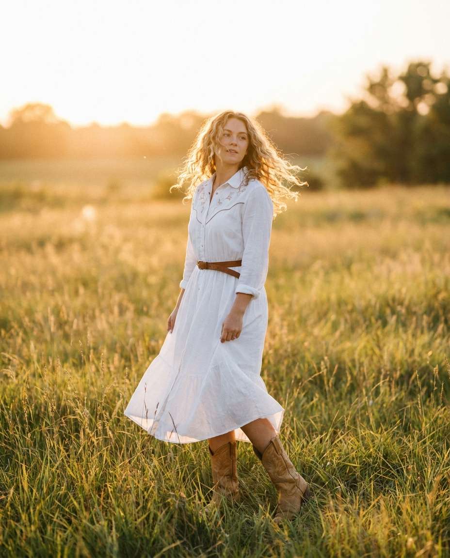 prairie dress soft photo