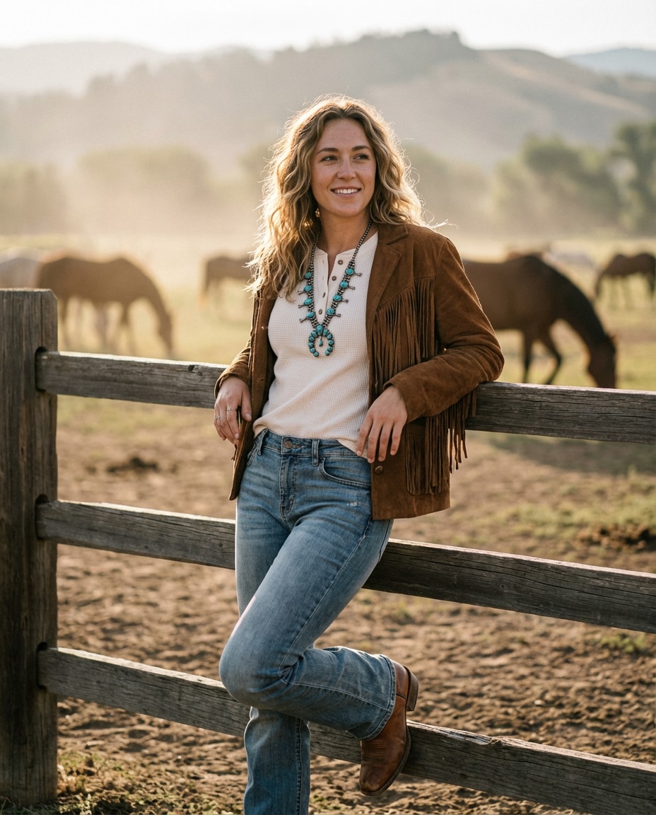 ranch sunrise layers photo