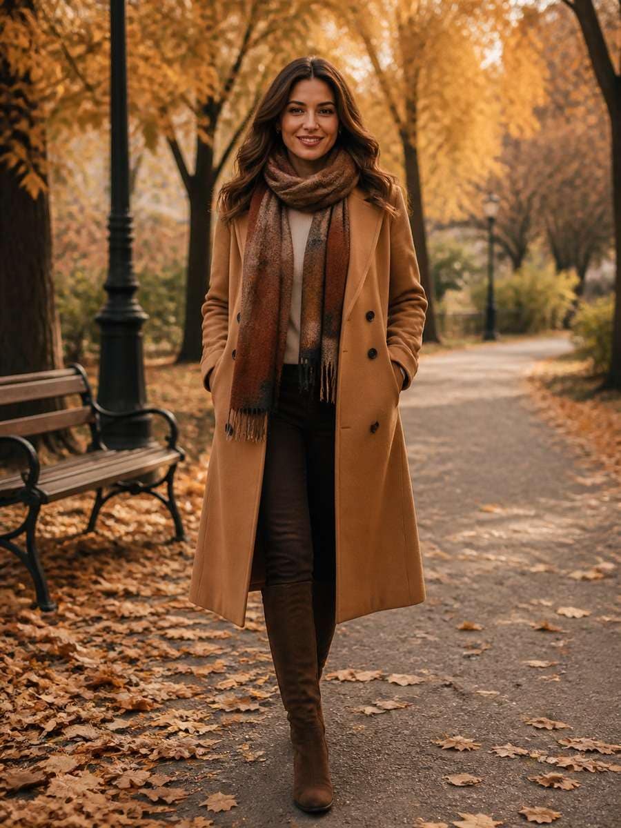 Autumn Fashion Portrait photo