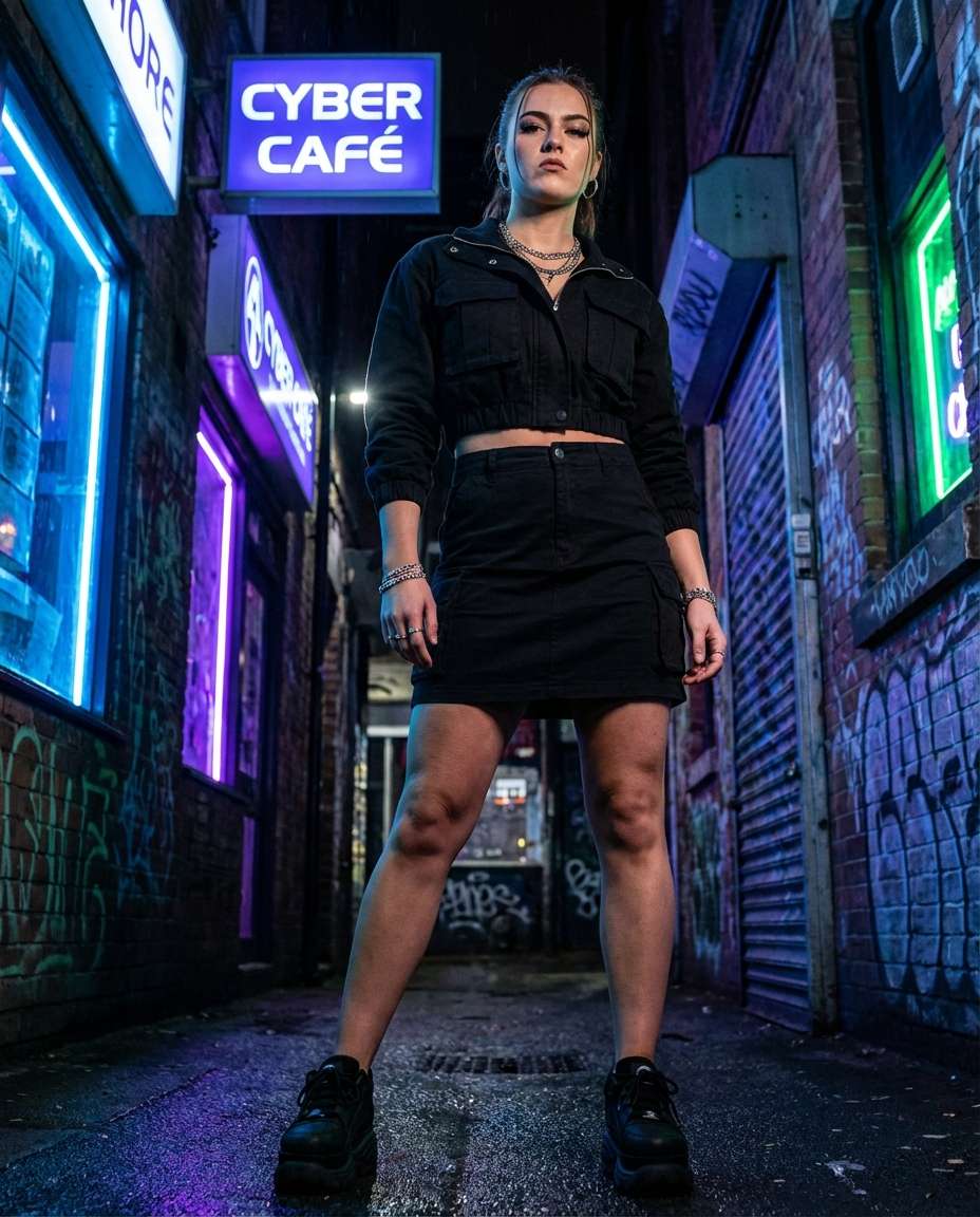 streetwear cargo set photo