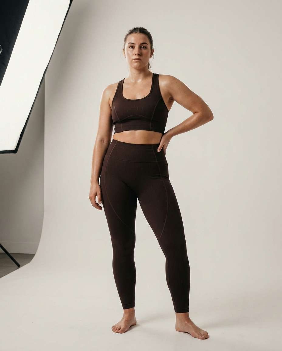 studio athleisure set photo