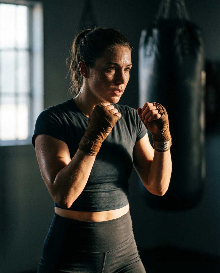 boxing gym grit photo