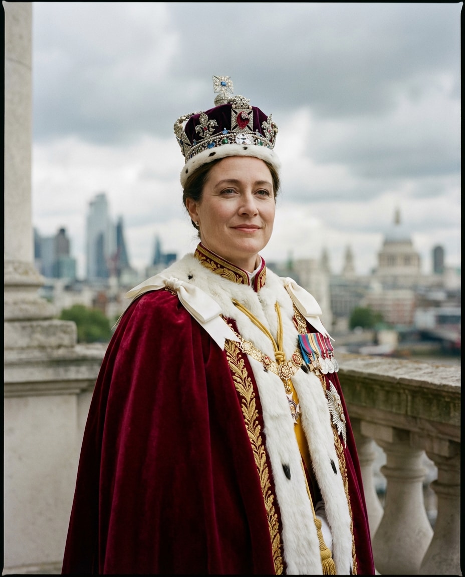 coronation balcony portrait photo