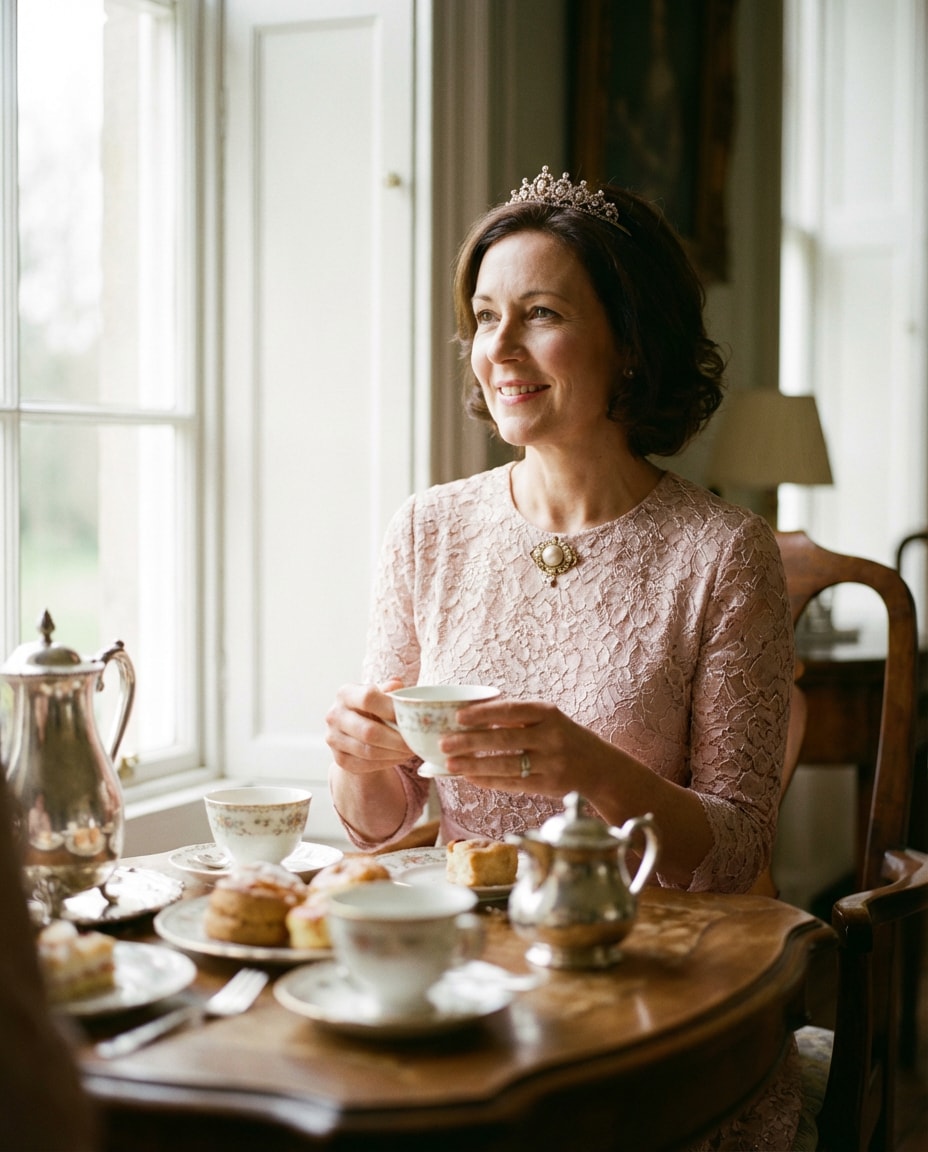 tea table scene photo