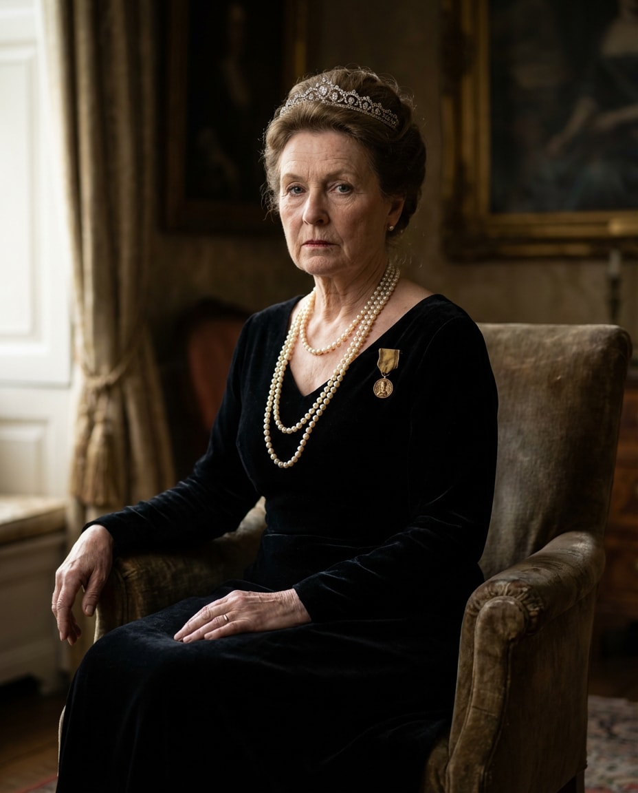 black velvet and pearls photo