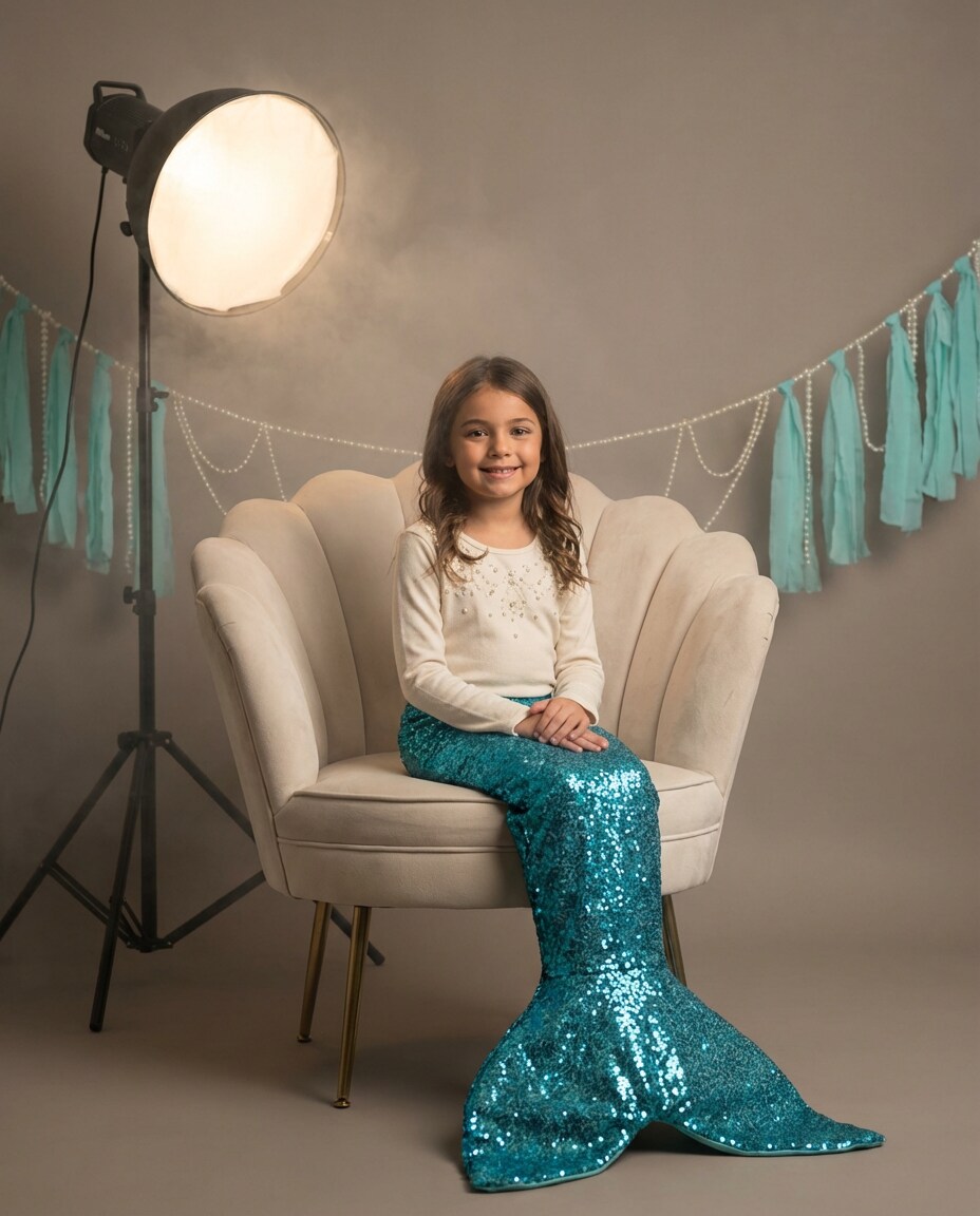 seashell throne chair photo