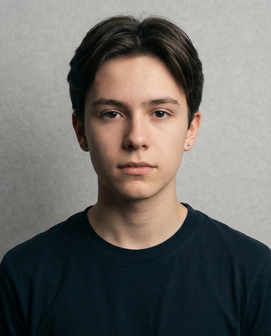 no smile official photo