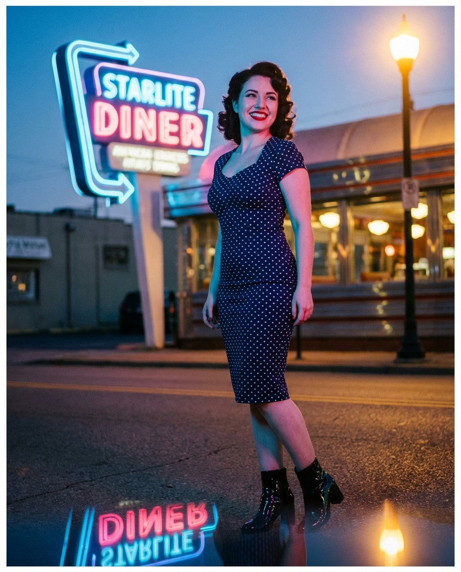 retro diner photo