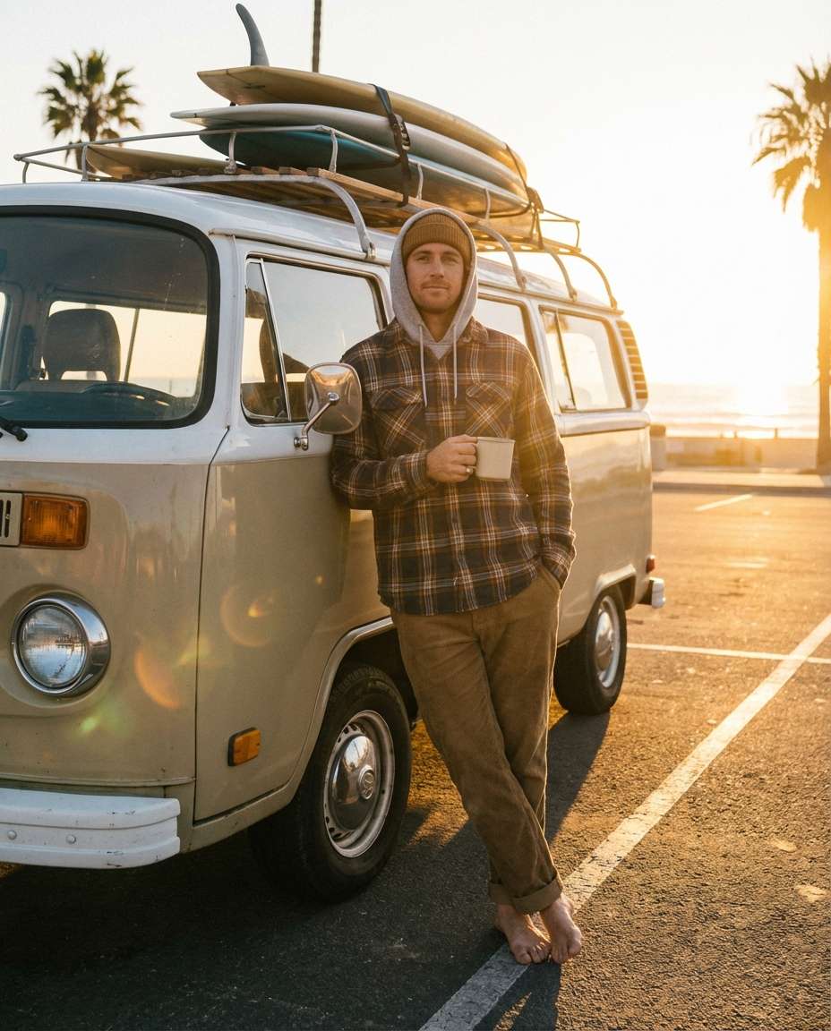 surf van lifestyle photo