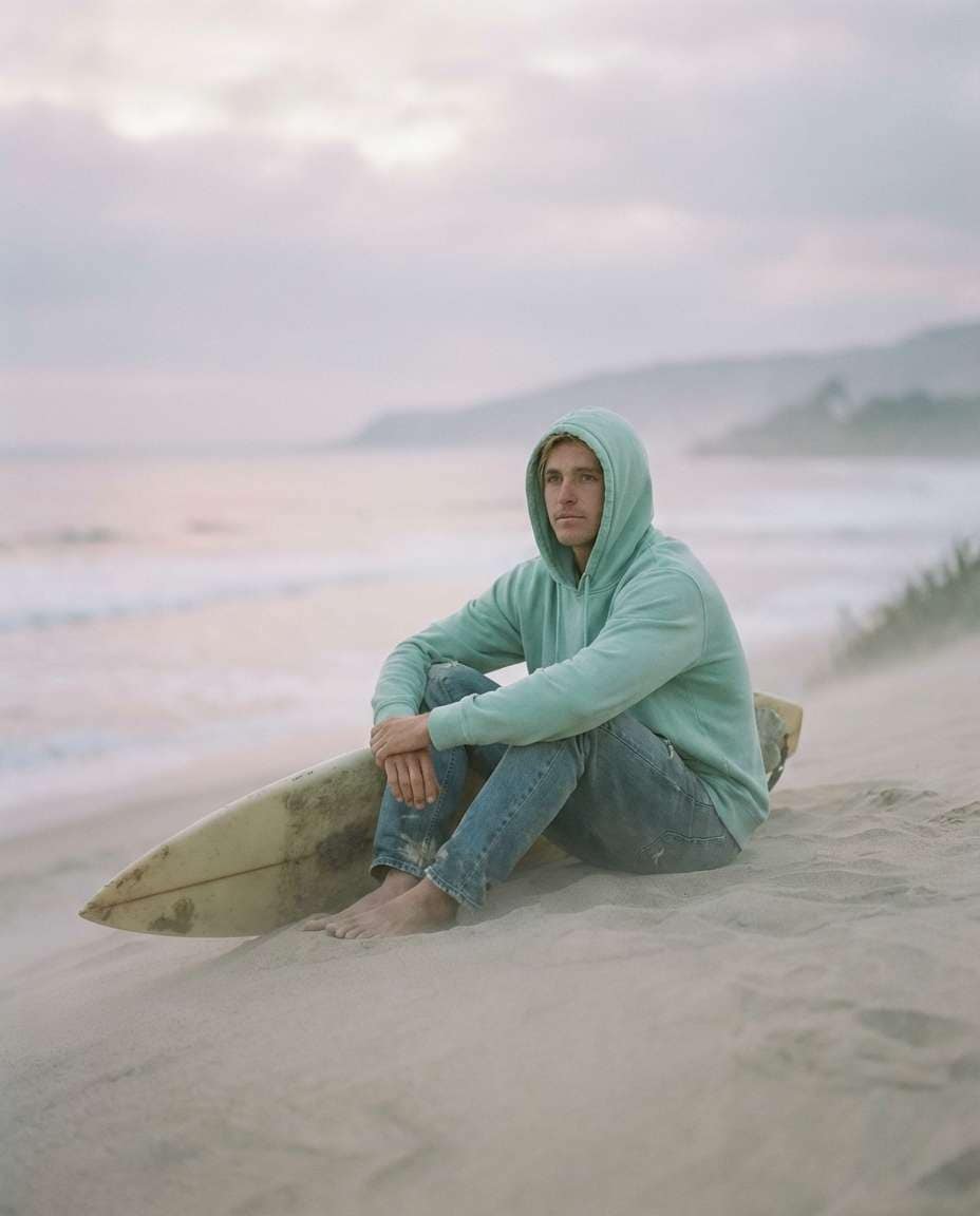 pastel coastal aesthetic photo