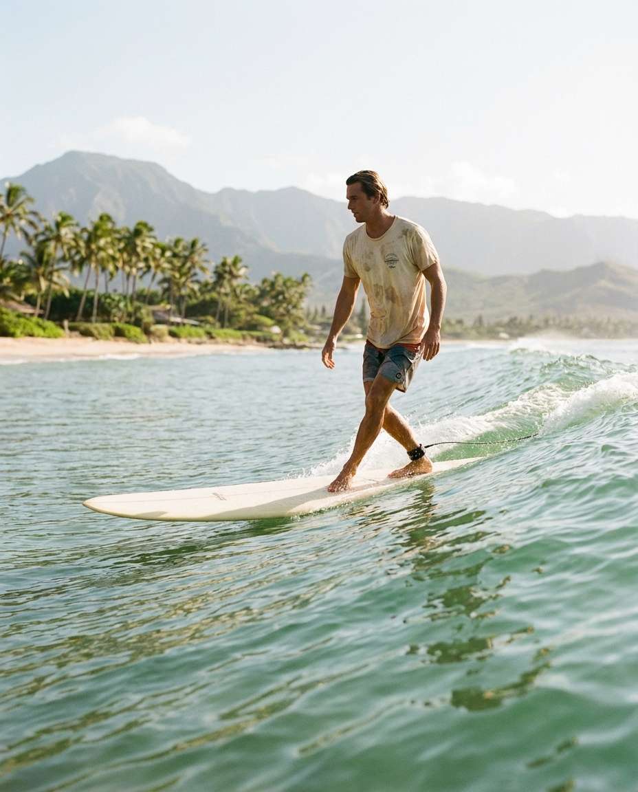 longboard nose ride photo