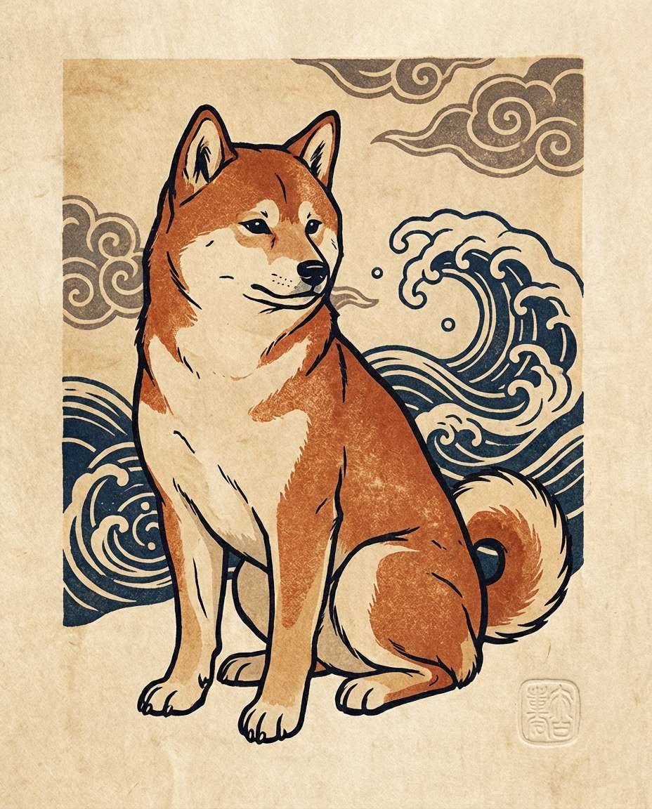 ukiyoe portrait photo