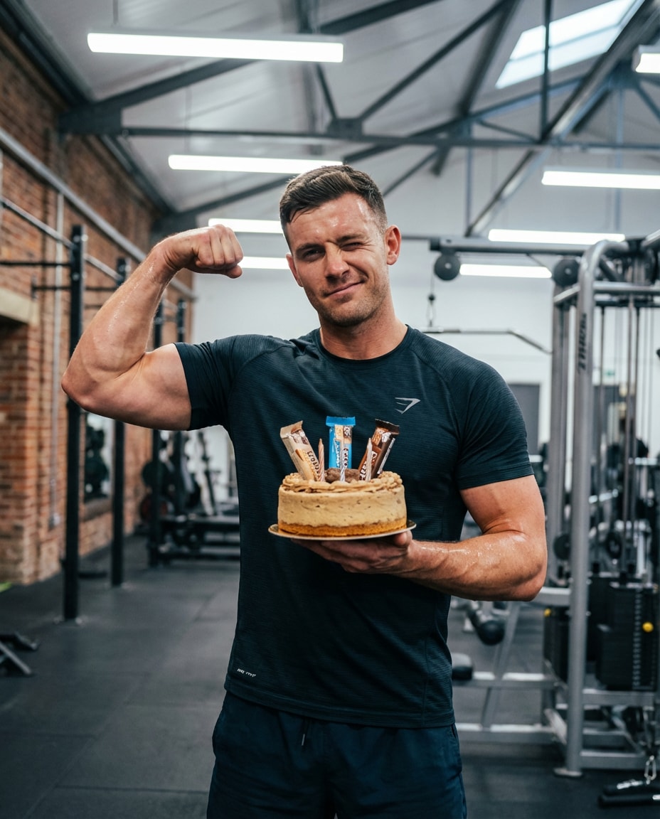 gym celebration flex photo