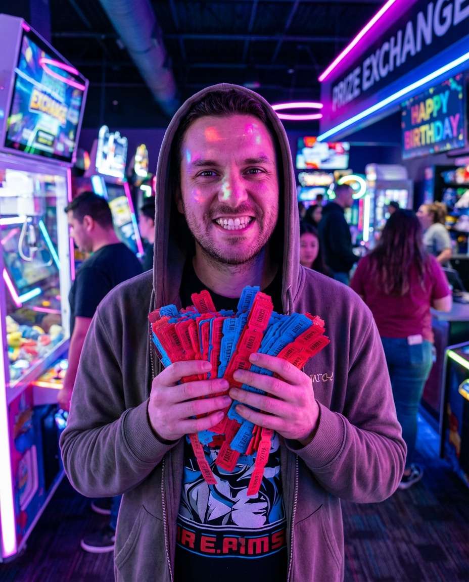 arcade date night photo