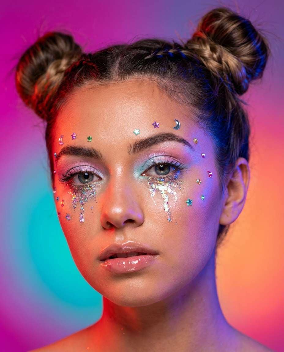 euphoria glitter glow photo