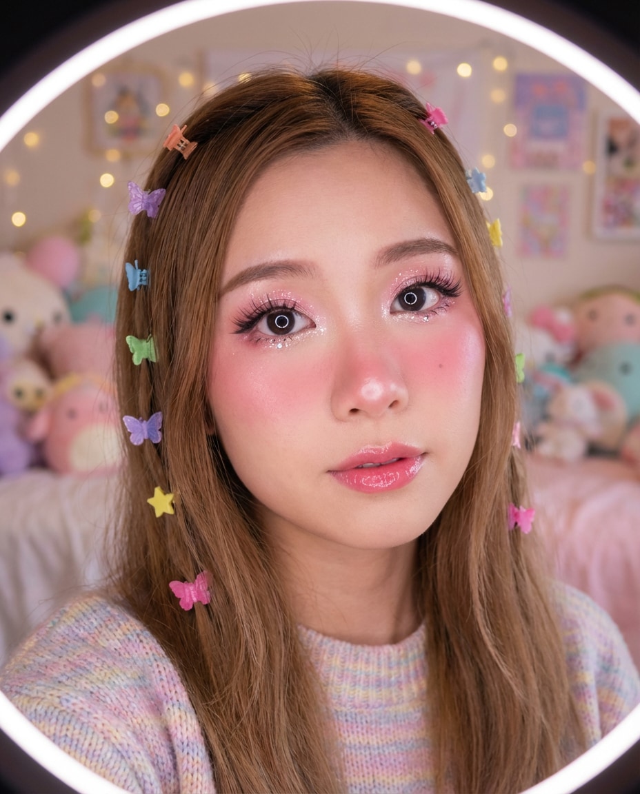 douyin doll eyes photo