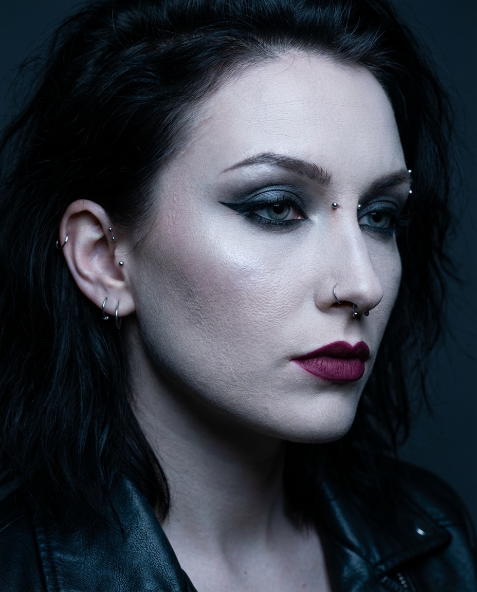 cooltoned goth glam photo