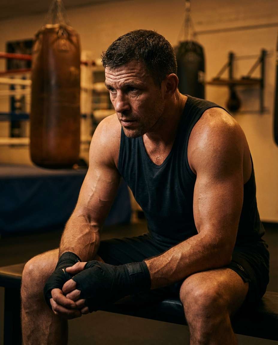 boxing bodybuilding photo