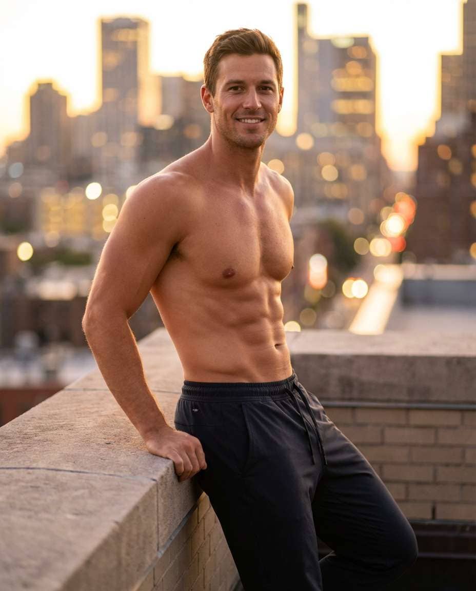 golden hour physique photo