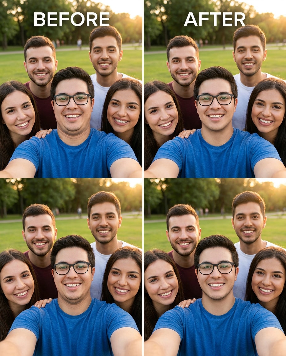 group photo consistency photo